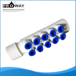 Bañera de aire piezas del sistema de 32 x 10 mm 10 Ports colector de aire