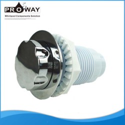 Cromo plateado Whirlpool sistema Spa bañera de Control de flujo de aire de la válvula
