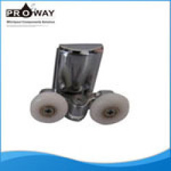 Corredera cristal accesorios para el cuarto de ducha corredera baño puerta de la rueda