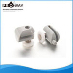 Puerta corredera polea aseo accesorios de ducha de la rueda