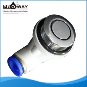 Aj603a D28mm H39.8mm bañera de latón piezas de aire del ventilador boquilla
