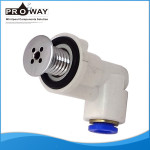 Connect8mm 10 mm junta rápida bañera plana tapa de la boquilla de aire