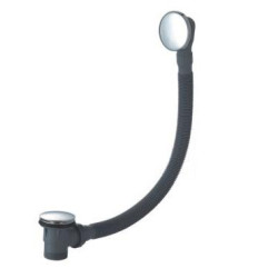75 cm de latón con enchufe grande y perilla de Control de empuje de la bañera escurridor