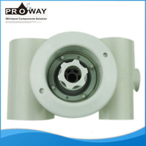Blanco PVC Body Whirlpool piezas piscina de masaje de chorro