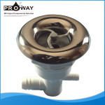 Acero inoxidable 4 " Single rotación SPA Jet