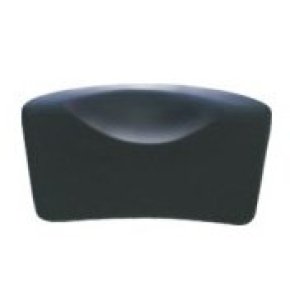 De color gris oscuro almohada de baño