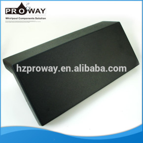 Negro bañera estirada de la PU almohada