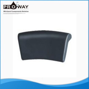 De color gris oscuro PW-05 bañera de hidromasaje bañera de hidromasaje bañera almohada