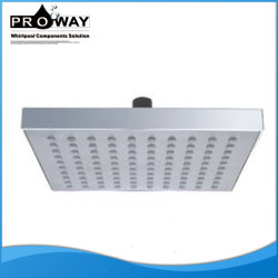 Dimensión 200 x 200 mm alta presión de ahorro de agua la cabeza de ducha