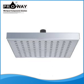Dimensión 200 x 200 mm alta presión de ahorro de agua la cabeza de ducha