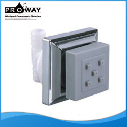 Cuarto de baño de agua Panel de ducha de hidromasaje boquilla de ducha Jet pulverización