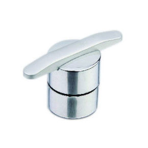 Acero inoxidable + ABS asas grifo de la accesorios LS-24 perillas de las puertas de