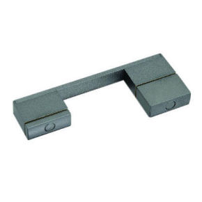 Distancia del agujero 145 mm perillas de aluminio accesorios de deslizamiento de ducha de vidrio tiradores de las puertas