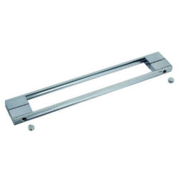 Distancia del agujero 300 mm puerta corrediza de vidrio manijas de ducha accesorios de la puerta