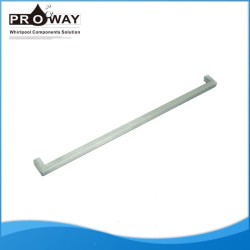 Distancia del agujero 420 mm deslizamiento de ducha cristal palanca de la puerta manijas