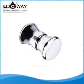 Accesorios de ducha de acero inoxidable de la puerta manijas de palanca