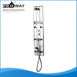 130 * 27 cm de la aleación de aluminio superficie de rociado de Panel de acrílico para ducha