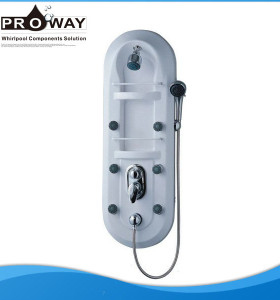 110 * 36 CM de agua fría y caliente de la palanca de Control inteligente del Panel de ducha
