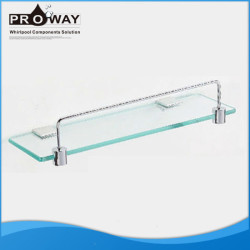 Aluminio M6 instalar agujero ajustable barra de toalla de baño