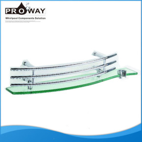 abs 250x47mm diseño clásico moderno toallero de barra giratoria