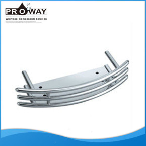 Cromado ABS 172 mm barra de toalla vaso de puerta