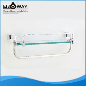 305 mm ss partes de ducha cuarto de baño estante para toalla