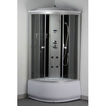 Profesional de productos 5 mm gris templado cabina de ducha de vidrio