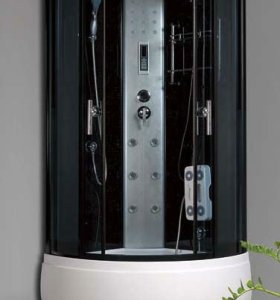 Abs alta bandeja completo cabina de ducha de vapor