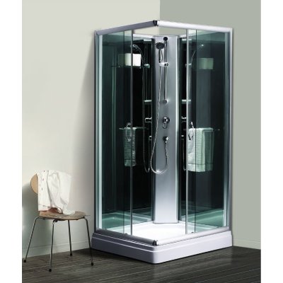 900 x 900 x 1950 mm de lujo cuarto de baño completo con ducha