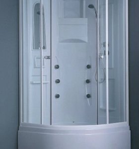 Blanco de aluminio ABS plato de ducha Simple ducha