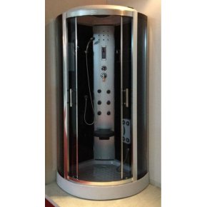 900 x 900 x 2200 mm en PMMA / ABS prefabricada ducha
