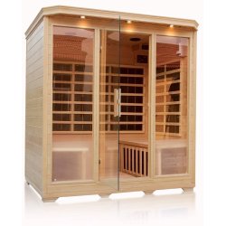 Sn-12 con interior Panel de Control de infrarrojos Sauna