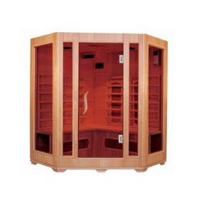 Con fuera luz de puerta de Mini Sauna