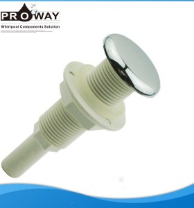 Blanco PVC Body Tub Parts 10 mm Whirlpool junta rápida boquilla de aire