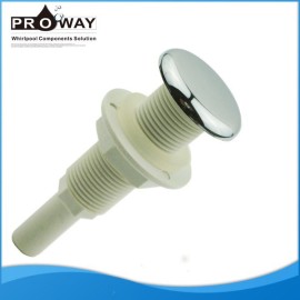 Blanco PVC Body Tub Parts 10 mm Whirlpool junta rápida boquilla de aire