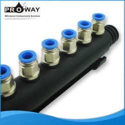 8 or10mm fósforo bañera manguera de piezas de la burbuja del colector
