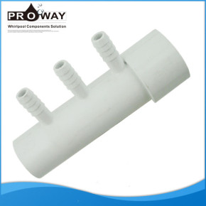 Am-007s 1 " x10-3 / 8 " sistema de aire distribuidor de corriente para automóvil bañera colector de escape
