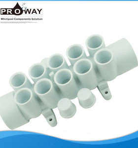 10 venta directa de 1.5 " x10-1 / 2 " PVC bañera de piezas de plástico colector de admisión