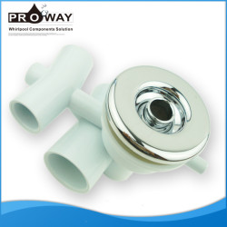 Abs cromado D65.5mm cubierta de plástico boquilla para botellas