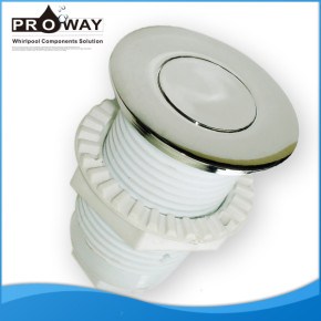 Whirlpool bañera accesorios de botón cubierta delgada