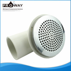 Whirlpool de retorno de agua de PVC bañera de hidromasaje de succión de la bomba