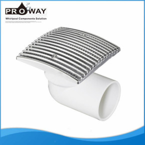 Bañera de componentes de circulación de agua PVC de succión