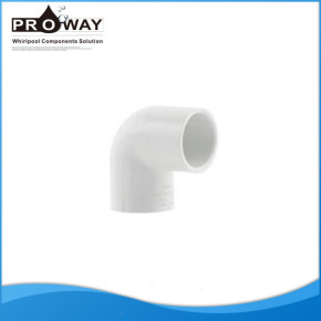 Codo 90 Degree Whirlpool componentes PVC chorro de aire accesorios