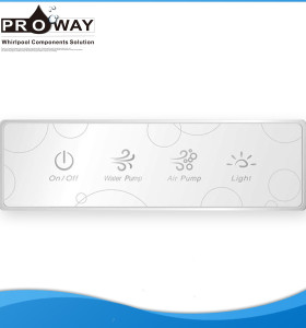 Bañera de hidromasaje controlador para masaje bomba de agua del aire luz bañera de hidromasaje electrónico