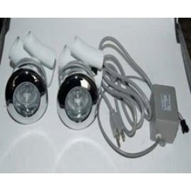 Spa de componentes de la bañera luz Jet hidromasaje boquilla con LED