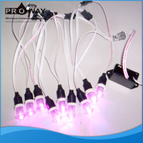 Bañera bajo el agua Synchro jacuzzi Control de luz LED