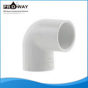 Para SPA de agua de la fuente codo Irresistible precio 90 Degree PVC Pipe Fitting
