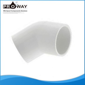 Para SPA de suministro de agua de alta calidad 45 Degree codo PVC Pipe Fitting