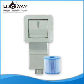 Gl7249 1 - 1/2 " ( 48.5 mm ) Soc SPA piezas de piscina Skimmer
