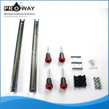 China supplier Proway Metal Leg Frame Work Tubs Steel Galvanized C-profile Bathtub Metal Leg Frame